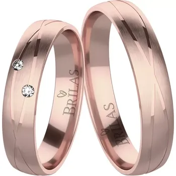 Prsten Isabela Red - snubní prsteny z červeného zlata