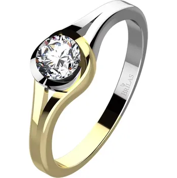 Prsten Karma Colour GW - prsten ve žlutém a bílém zlatě