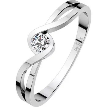Prsten Rosana W Briliant - jedinečný zásnubní prsten z bílého zlata