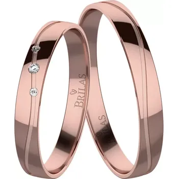 Prsten Dinko Red - snubní prsteny z červeného zlata