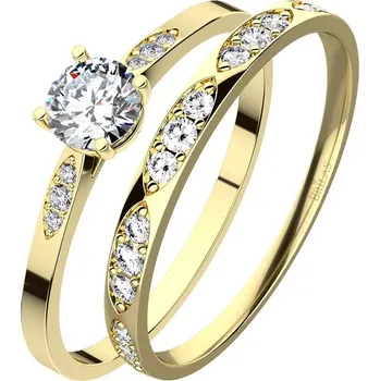 Prsten Kasia Set Gold - luxusní set ze žlutého zlata