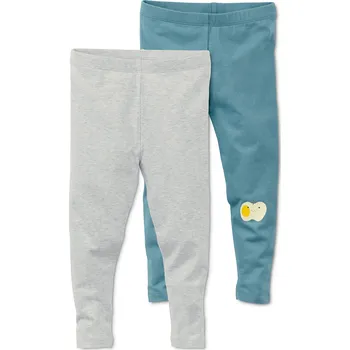 Dámské legíny 394906 - Tchibo - Legíny - pro miminko - vel. 74/80 - barva: modrá/s potiskem