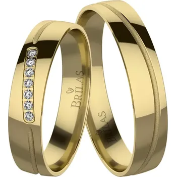 Prsten Niket Gold - snubní prsteny ze žlutého zlata