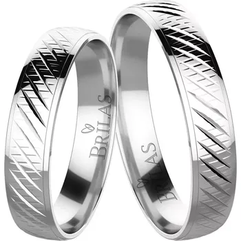 Prsten Tadeo White - snubní prsteny z bílého zlata