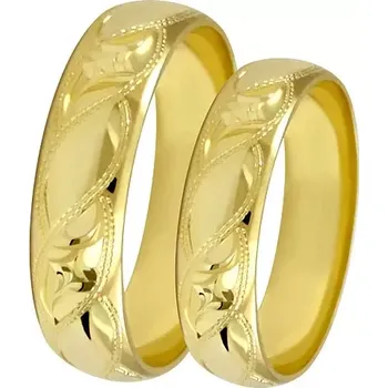 Prsten Leonzio Gold - elegantní snubní prsteny