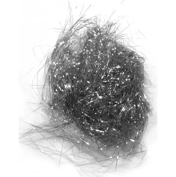 Vánoční dekorace Arpex Dekorace k zdobení - andělské vlasy stříbrné 10 g 590456