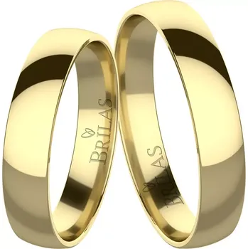 Šperk Gigant 5 - snubní prsteny ze žlutého zlata