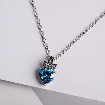 Přívěsek Storma Blue - stříbrný přívěsek se zirkony