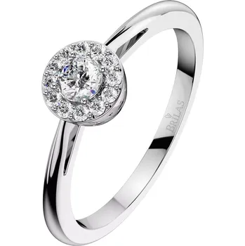 Prsten Ladunka Princess White - zásnubní prsten z bílého zlata