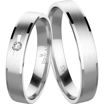 Prsten Sarina White - snubní prsteny z bílého zlata