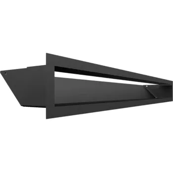 Krbová kamna Komíny CZ Krbová mřížka Luft 90x800 mm černá