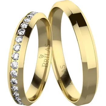 Prsten Lili Gold - snubní prsteny ze žlutého zlata