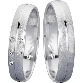 Prsten Dream - snubní prsteny z bílého zlata