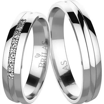 Prsten Orfe White - kouzelné snubní prsteny z bílého zlata