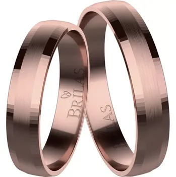 Prsten Pride Red - snubní prsteny z červeného zlata