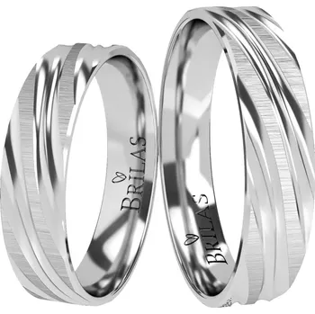 Prsten Olga White - snubní prsteny z bílého zlata