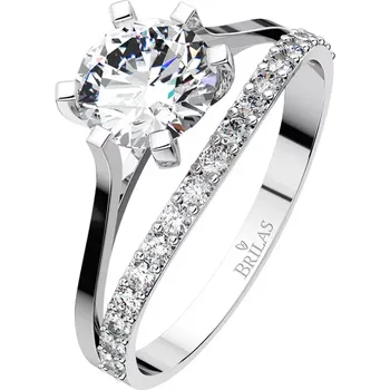 Prsten Justina White - prsten z bílého zlata