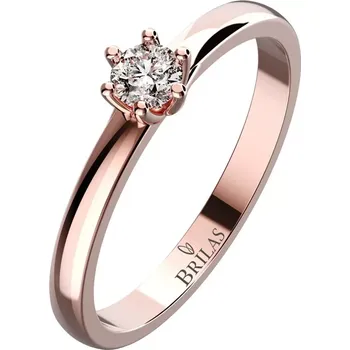 Prsten Demi Red - zásnubní prsten z růžového zlata