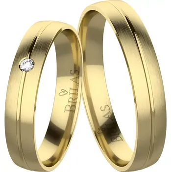 Prsten Connie Gold - snubní prsteny ze žlutého zlata