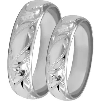 Prsten Leonzio White - elegantní snubní prsteny