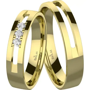 Šperk Clemente Gold - snubní prsteny ze žlutého zlata