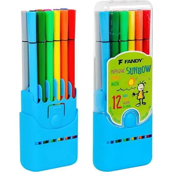 FANDY Popisovač Sunbow 12 barev