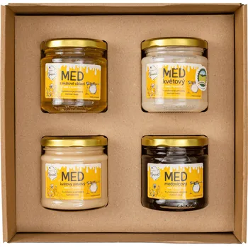 Dárkový potravinový koš Dárková krabice druhových medů