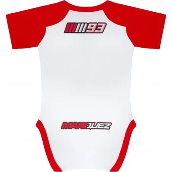 Kojenecký body Dětské body MARC MARQUEZ BABY ROMPER 93 bílo/červené 19 83003 2H22791942