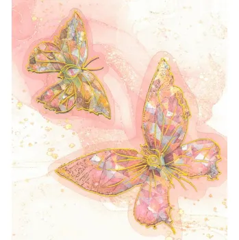 samolepka DP CRAFT Samolepky foliové DPNK-242 Crystal pink DP