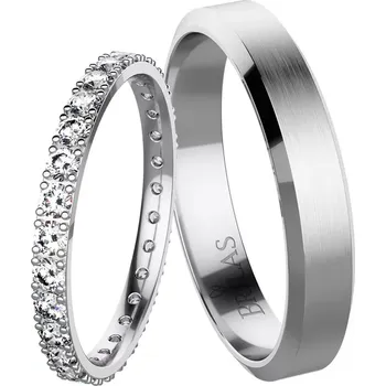 Prsten Apolon White - nádherné snubní prsteny z bílého zlata