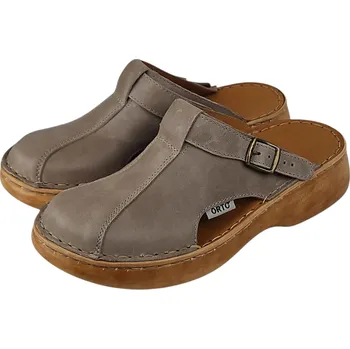 Dámské pantofle 2060 - 06 šedohnědé dámské zdravotní nazouváky/sandály 41