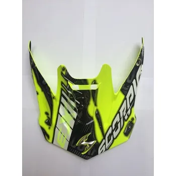 Helma na motorku Kšilt SCORPION VX-15 AIR PETROL neonově žlutý 2H94095716