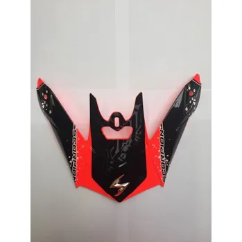 Motodoplněk Kšilt SCORPION VX-20 AIR QUARTZ neonově červený 2H59245493