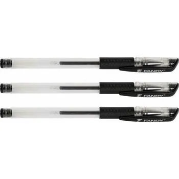 Pero gelové Fandy černé