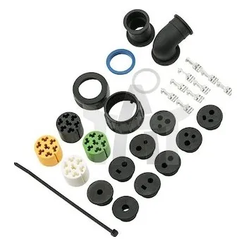 Elektrická zásuvka Zásuvka lampy sestavené Aspock zelená Aspock A13-5626-631