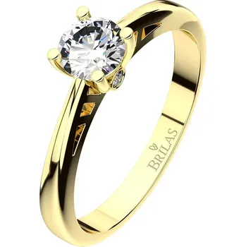 Prsten Vilma Gold - sofistikovaný zásnubní prsten ze žlutého zlata