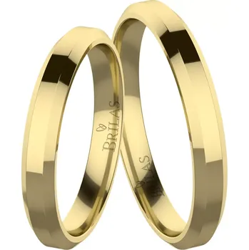 Prsten Mitre Gold - snubní prsteny ze žlutého zlata