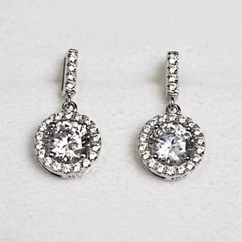 Náušnice Say Silver - stříbrné náušnice se zirkony