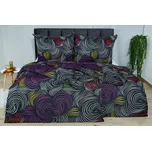 Povlečení z mikrovlákna s bavlněným efektem prodloužené WELA černé