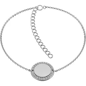 Náramek Avenal - stříbrný náramek s kameny