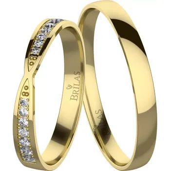 Prsten Pelopia Gold - snubní prsteny ze žlutého zlata