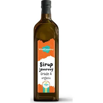 Přisada na vaření a pečení Vital Country Javorový sirup Grade A BIO (Kanada) 1000 ml
