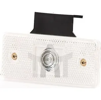 Příslušenství osvětlení automobilu Diodové obrysové světlo rovné 24V bílé WAS W17/24V/105Z