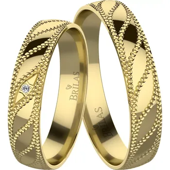 Prsten Kali Gold - snubní prsteny ze žlutého zlata