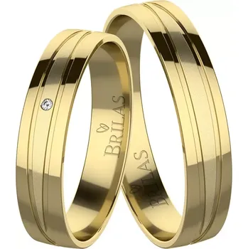 Prsten Neven Gold - snubní prsteny ze žlutého zlata