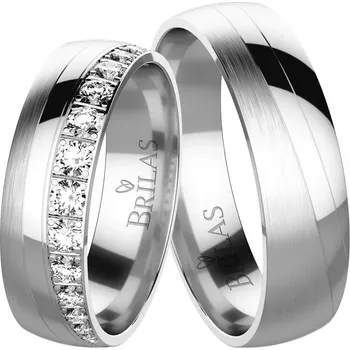 Prsten Miran White - snubní prsteny z bílého zlata