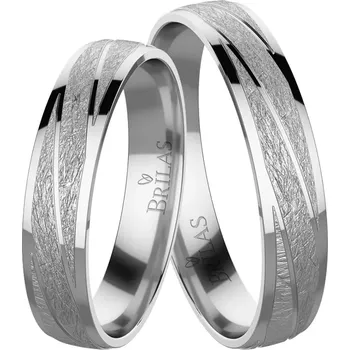 Prsten Aduše White - snubní prsteny z bílého zlata