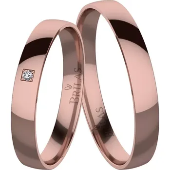 Prsten Drahoslava Red - snubní prsteny z červeného zlata