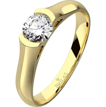 Šperk Aura G Briliant - prsten ze žlutého zlata