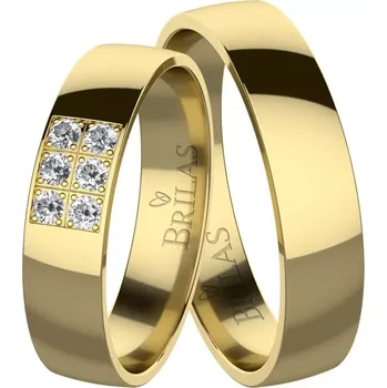 Šperk Opalia Gold - snubní prsteny ze žlutého zlata